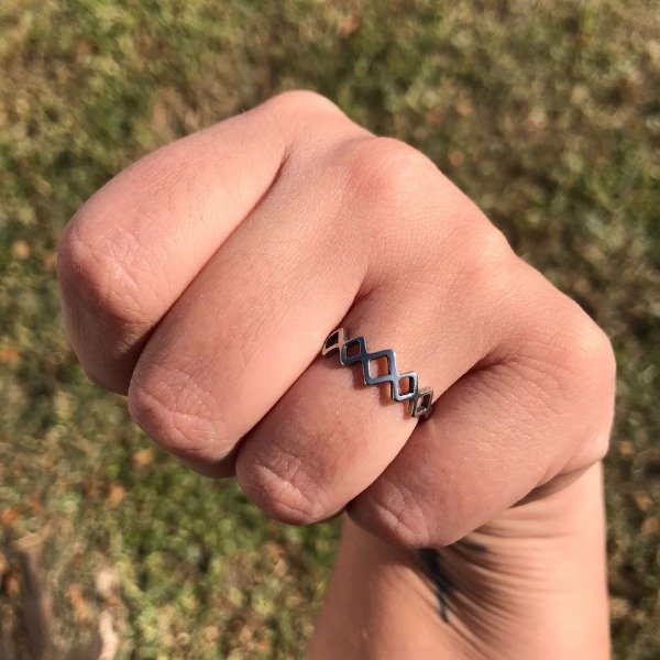 Producto - Anillo Rombo Chico