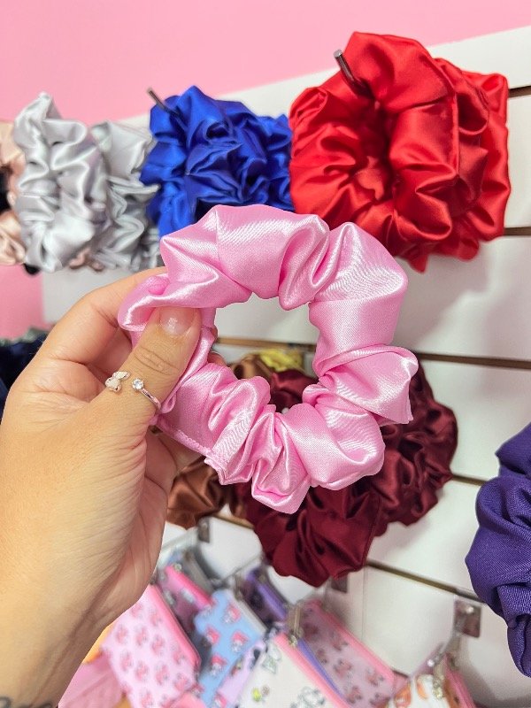 Producto - SCRUNCHIE SATÉN ROSA P.