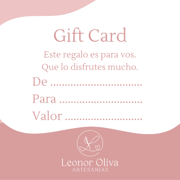 Producto - Gift Card