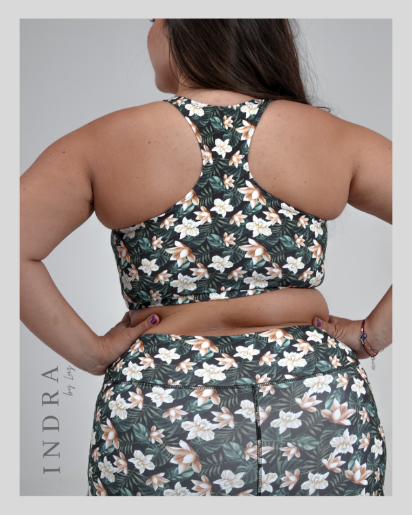 Producto - Top Roma Flores Amarillas