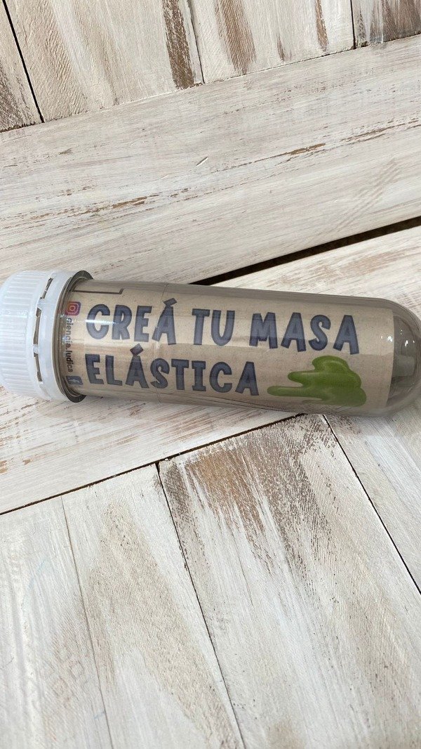 Producto - Crea tu masa elástica (+8)- Curiosos