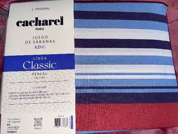 Producto - Sábanas cacharel KING - 0