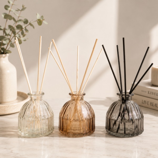 Producto - Florero difusor trazos cónico rayas