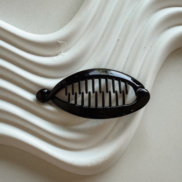 Producto - Hebilla de pescado negra chiquita