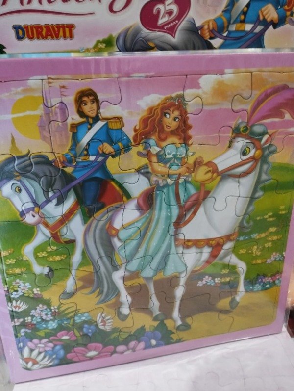 Producto - Rompecabezas princesas 25 piezas