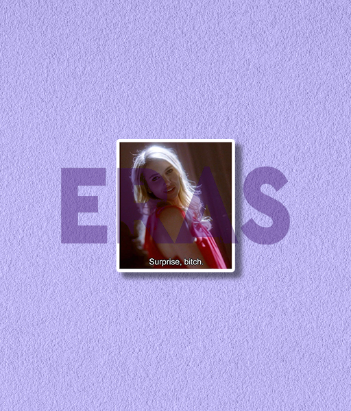 Producto - STICKERS UV - AHS - COVEN -SURPRISE BITCH