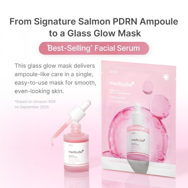 Producto - medicube PDRN Pink Peptide Mask 6un - 3