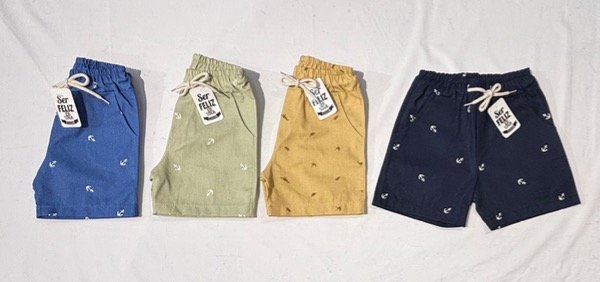 Producto - SHORTS GABARDINA NIÑO ESTAMPADOS
