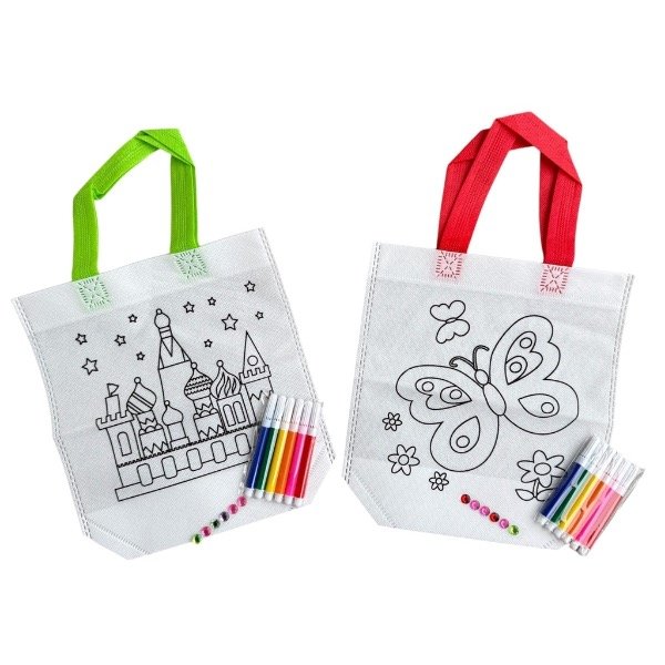 Producto - Bolsitas para colorear con fibras y strass