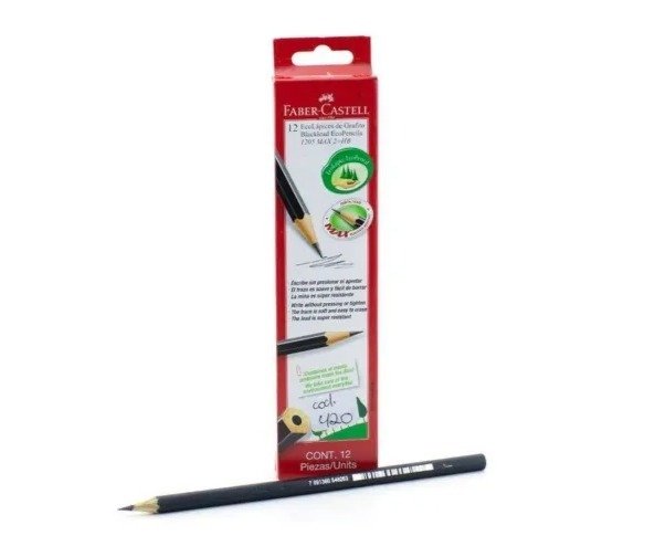 Producto - LAPIZ GRAFITO HB FABER CAS X12