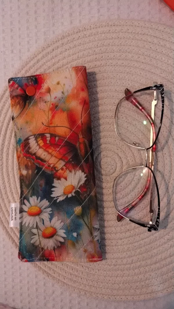 Producto - ESTUCHE PORTA ANTEOJOS MARIPOSAS 1 - 2