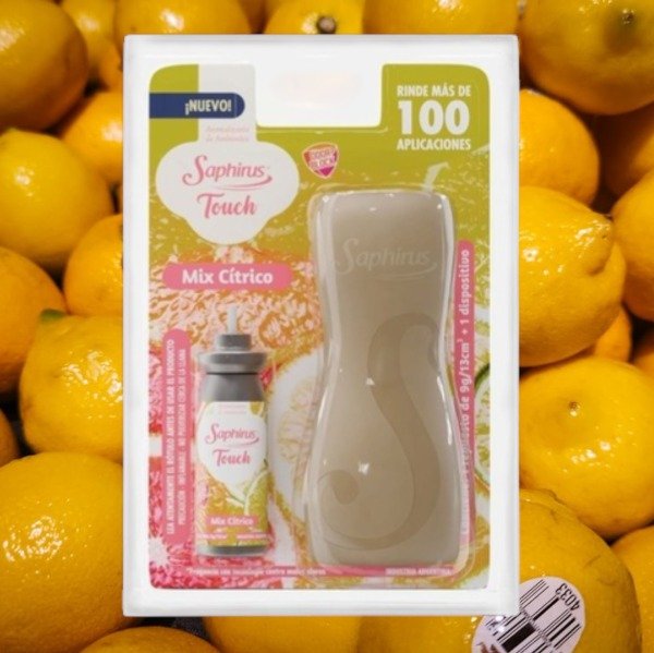 Producto - Dispositivo Golden Sand + Repuesto Touch Mix Citrico
