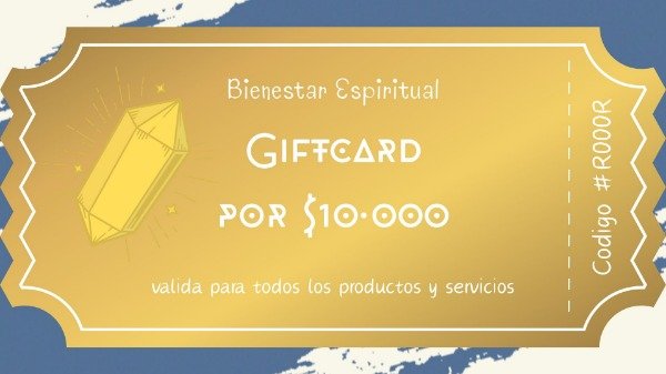 Producto - GiftCard 10mil