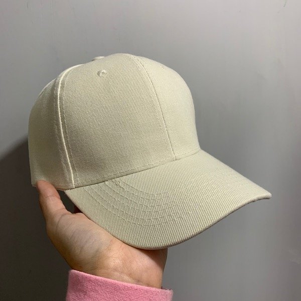 Producto - Gorra crema lisa