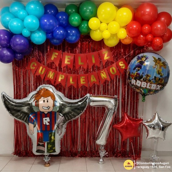 Producto - COMBO GLOBOS ROBLOX PREMIUM 01717