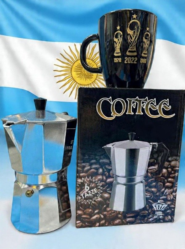 Producto - COMBO CAFETERA + 1 TAZA A ELECCIÓN