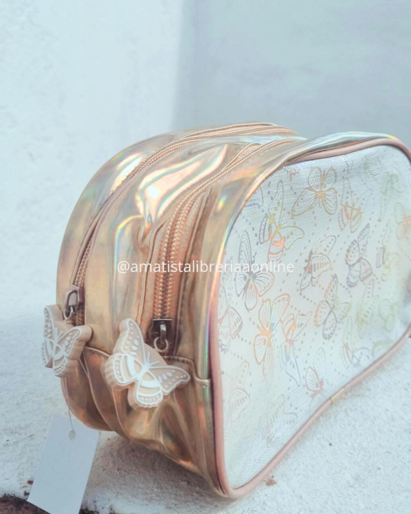 Producto - Cartuchera Mariposa GOLD XL