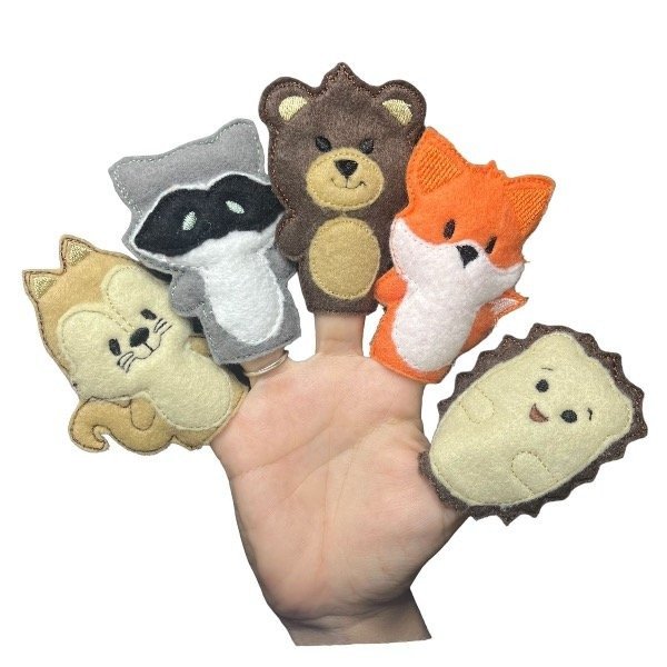 Producto - Titeres de dedos Bosque
