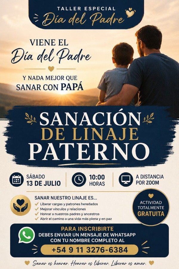 Producto - Sanación del Linaje Paterno Gratuito