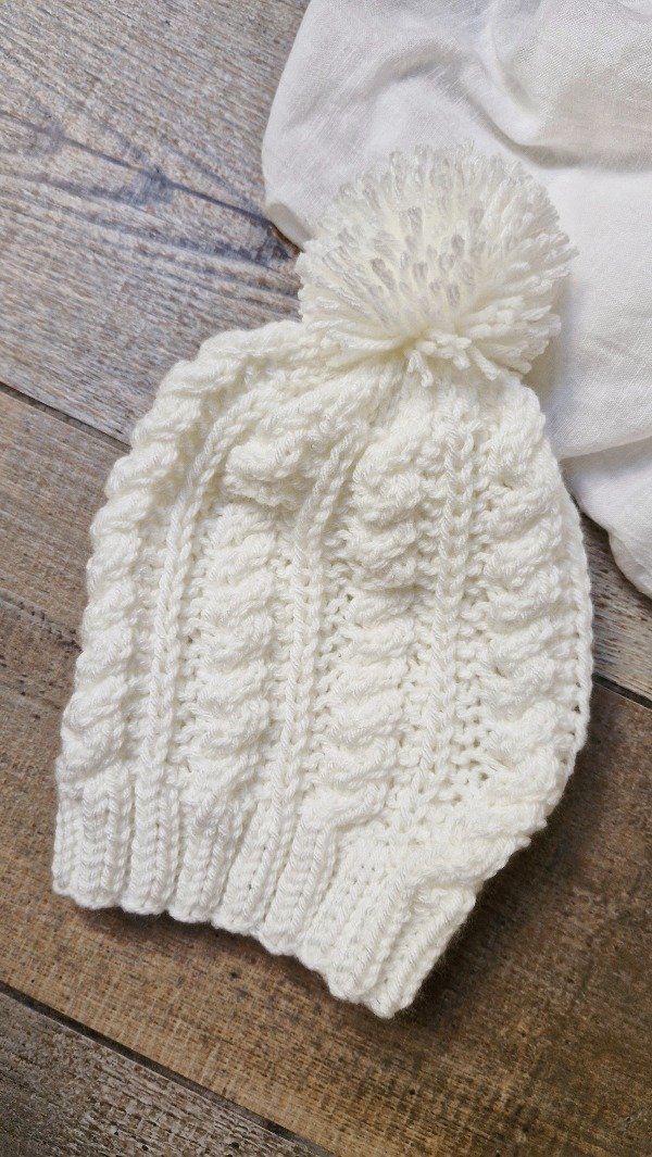 Producto - Gorro Pompeya Blanco