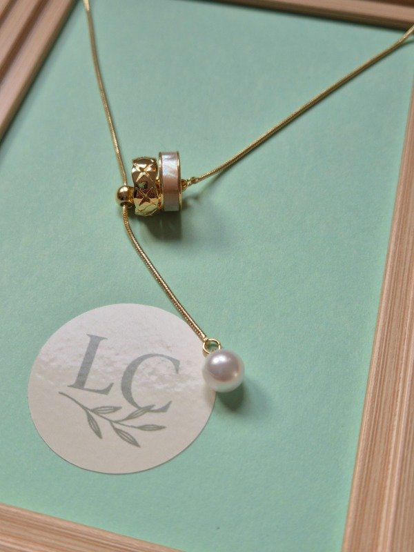 Producto - Collar 2 donas + perla