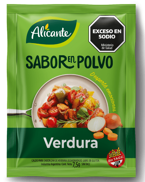 Producto - SABOR EN POLVO VERDURA