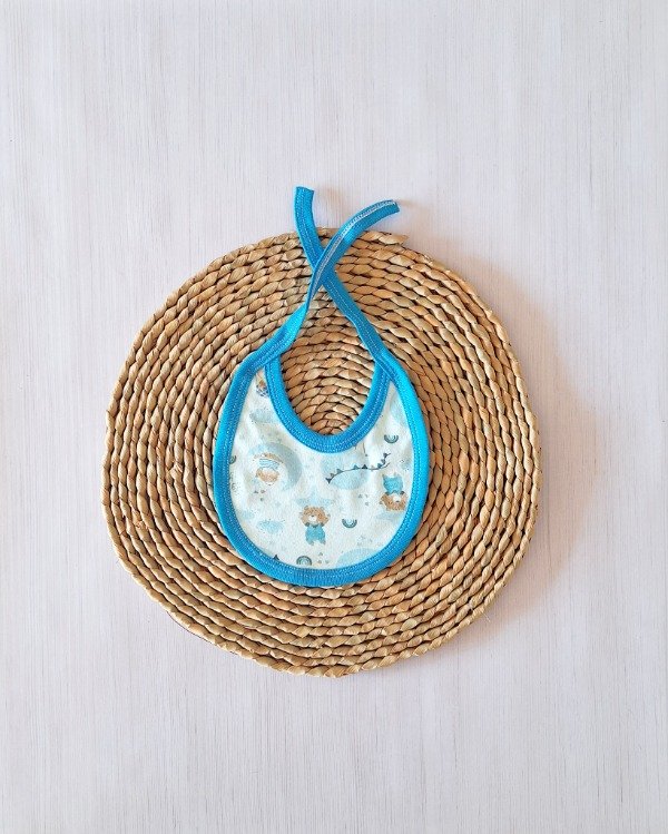 Producto - Babero RN Osito Celeste