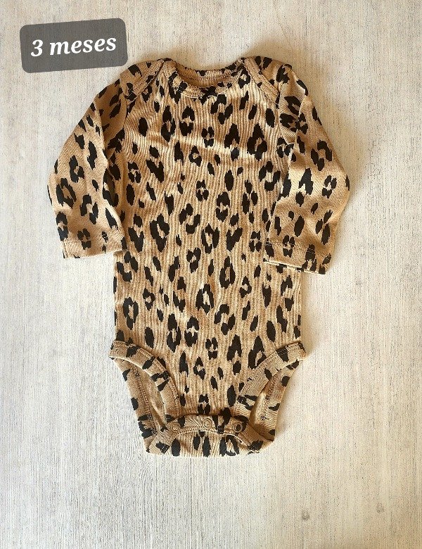 Producto - Body manga larga carters 3 meses print