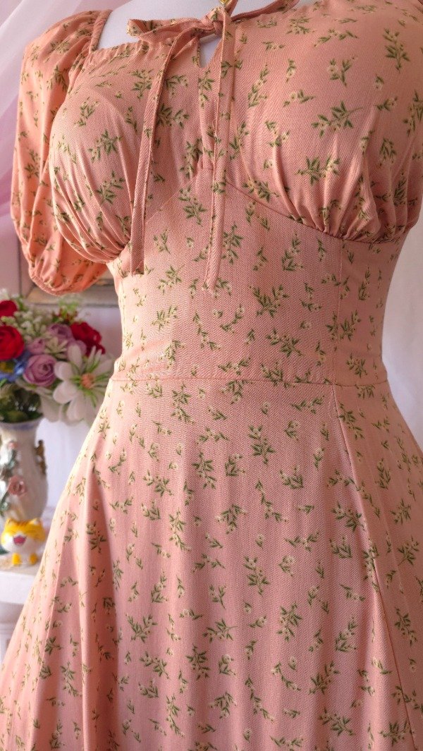 Producto - Vestido Caroline Rosa Estampado! IMPORTADO NUEVO - 3