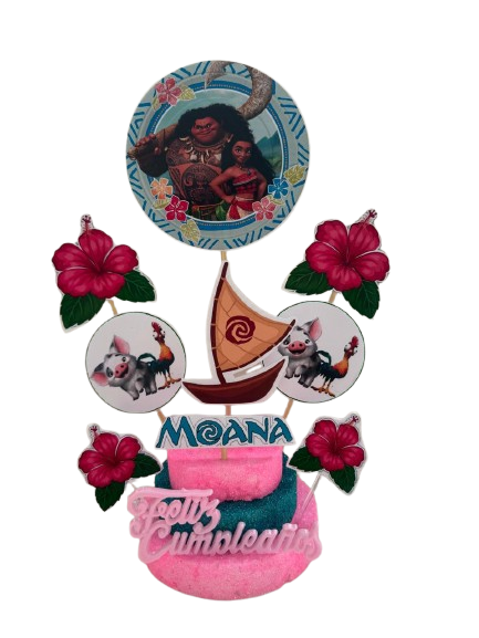 Producto - Adorno Base Telgopor Moana x1