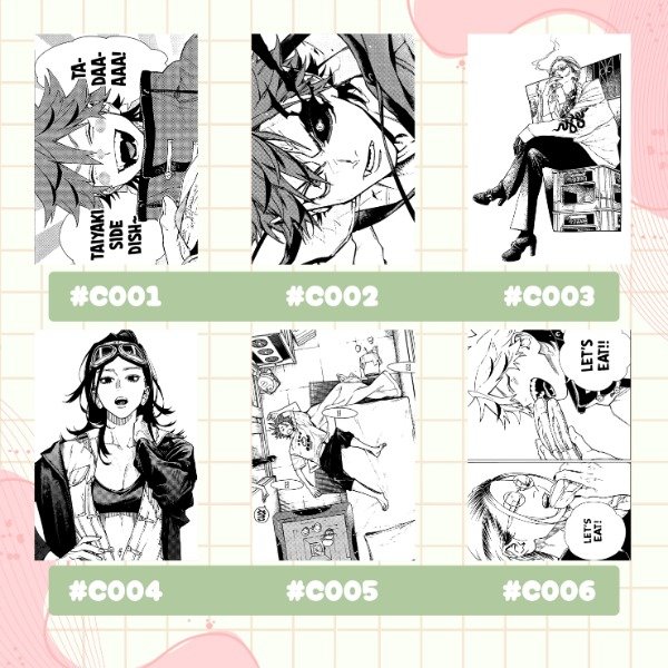Producto - Gokurakugai // Postales foil - 3