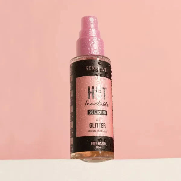 Producto - Body Splash Hot Inevitable So Excited con glitter - 60ml