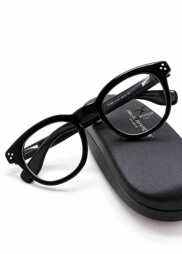 Producto - PAUL RIVIERE-Marco de Anteojos Negro - 0