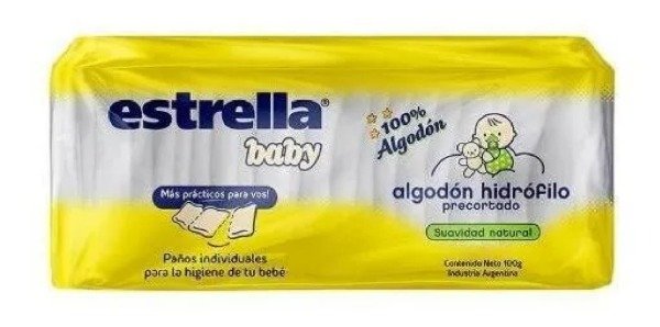 Producto - Algodón Estrella Baby Pre Cortado X 100gr