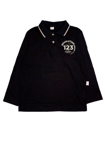 Producto - CHOMBA JERSEY NEGRO - 0