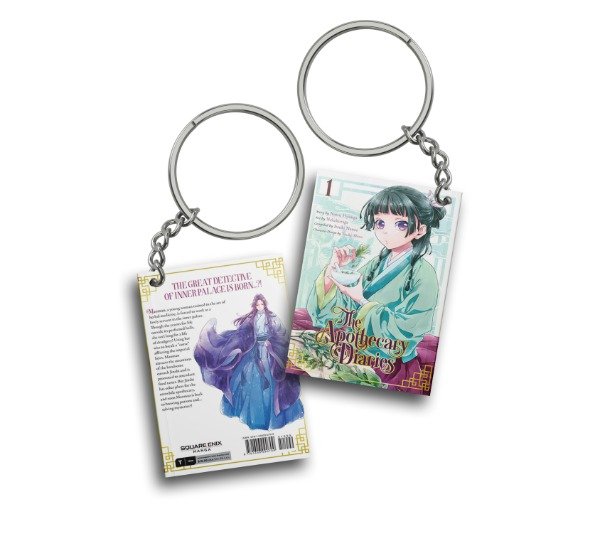 Producto - Llavero Manga Los Diarios de la Boticaria Tomo 1 All Blue Otorii Store