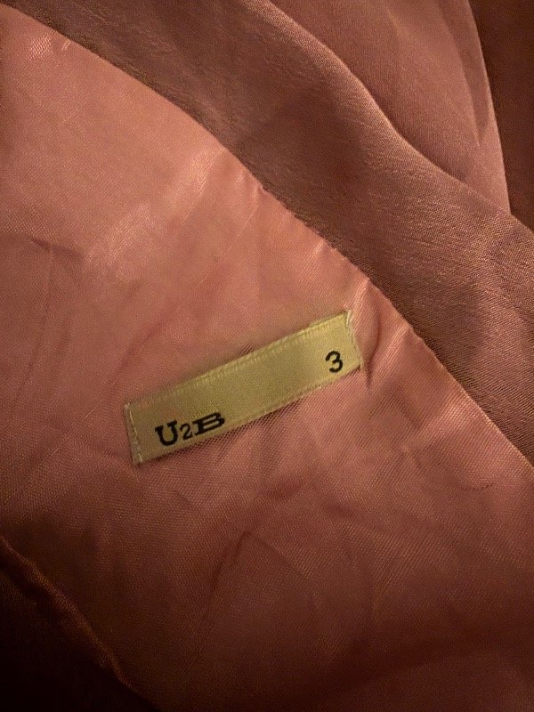 Producto - Vestido Seda U2B T. S/M - 1