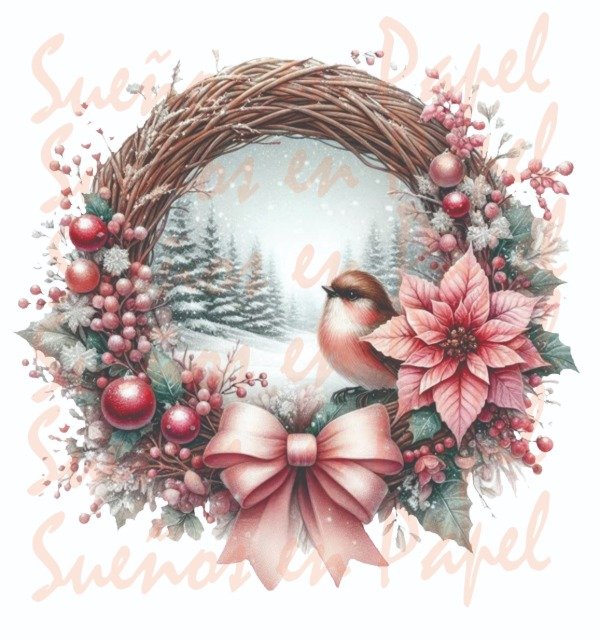 Producto - Lamina Termotransferible Navidad NA04