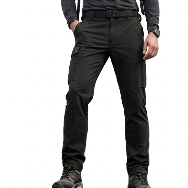 Pantalon Termico Piel Interna I.RUN 15045 Negro