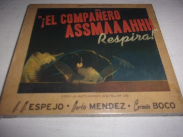 Producto - CD COMPAÑERO ASMA EL  COMPAÑERO ASSMAAAHHH RESPIRA NUEVO L51 HERNAN ESPEJO