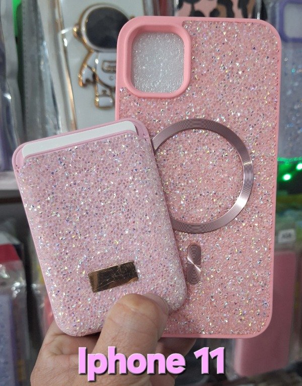 Producto - Fundas cristales con porta tarjeta magnético. IPhone 11 - 2