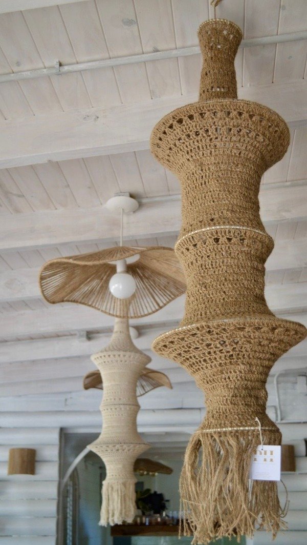 Producto - Lámparas crochet