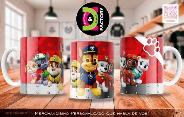 Producto - Taza Paw Patrol - TZ-RT-BL-11OZ-300-KID-PAW