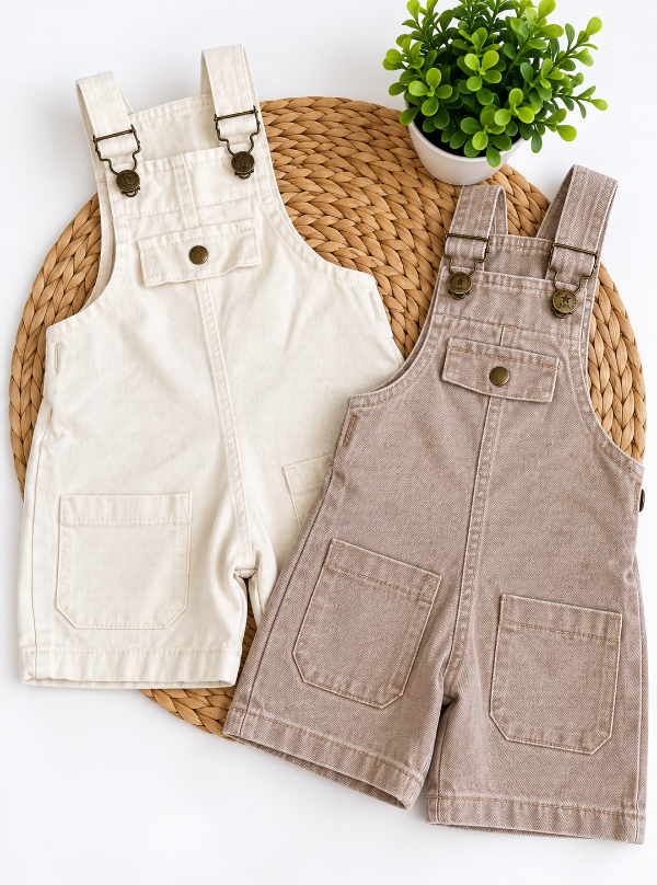 Producto - JARDINERO MOM CARGO LISO UNISEX