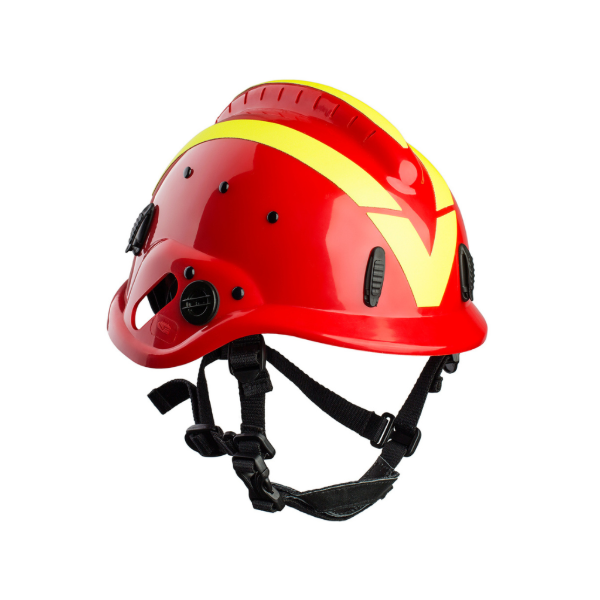 Producto - Casco de Bombero Forestal y Rescate Tecnico vft1 Vallfirest rojo