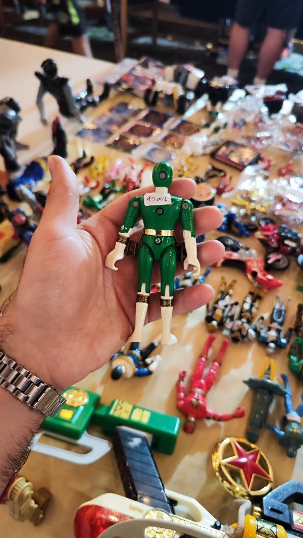 Producto - Green Ranger Power Ranger Zeo 1996 12CM - 1