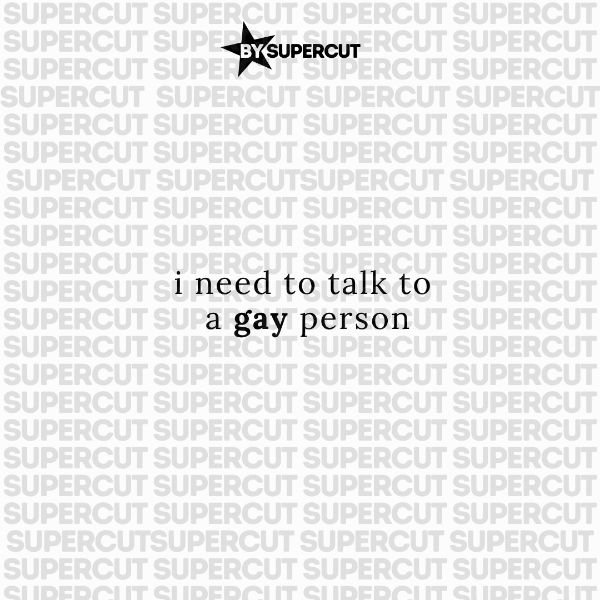 Producto - TALK TO A GAY - REMERA