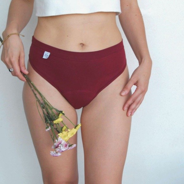 Producto - Bombacha menstrual/Vedetina/ Borgoña