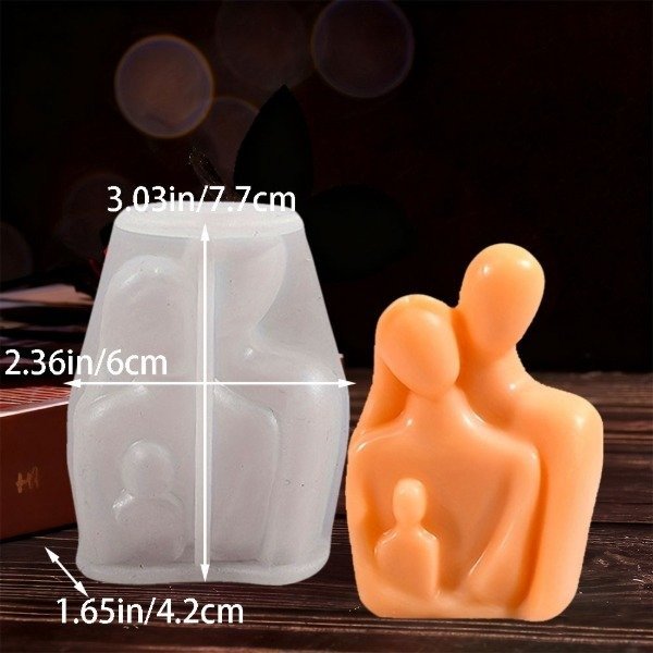 Producto - Molde pareja abrazada modelo 2