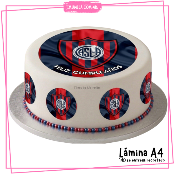 Producto - Lamina comestible San Lorenzo EN STOCK